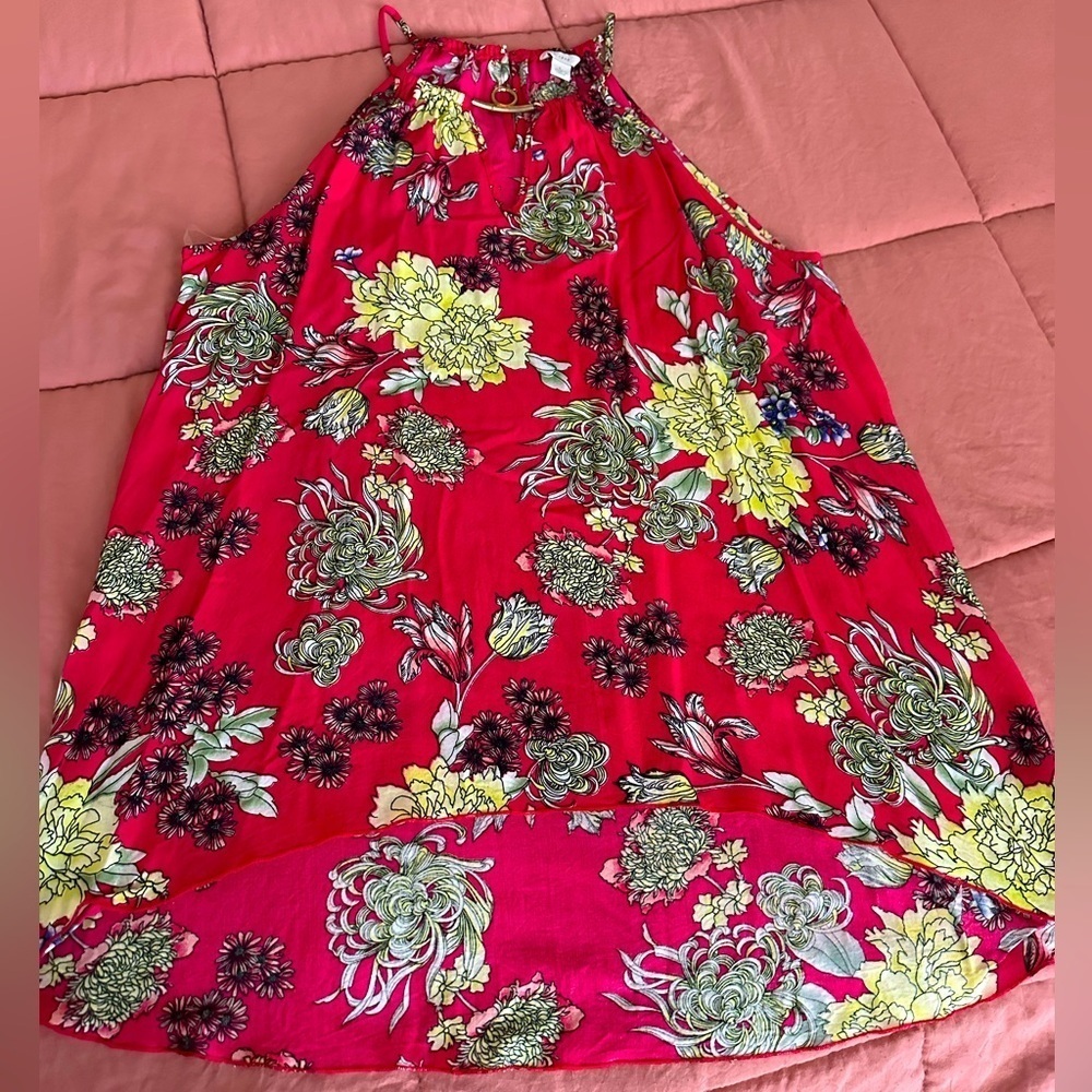 Women’s Floral Blouse-Size large